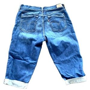 Levi's Blue Ankle & Cropped Jeans